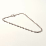 Sterling Silver Curb Chain Necklace