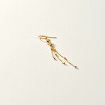 Gold Vermeil Fireworks Dangle Earring