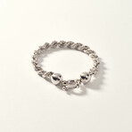 Sterling Silver Rope Bracelet