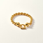 Gold Vermeil Rope Bracelet