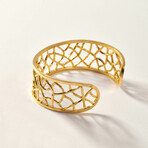 Gold Vermeil Babylon Bangle
