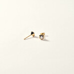 14K Gold Medium Stud