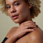 14K Gold Pulse Ring (Ring Size: 5)