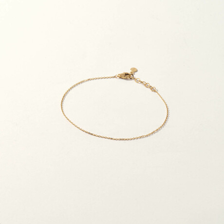 14K Gold Chain Bracelet