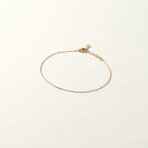 14K Gold Chain Bracelet