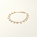 14K Gold Dot Bracelet