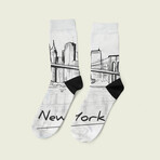 New York Socks V1 // 1 Pair