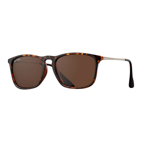 Men's Kason Polarized Sunglasses // Walnut Tortoise