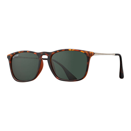 Men's Kason Polarized Sunglasses // Mate Walnut Tortoise
