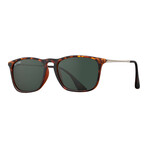 Men's Kason Polarized Sunglasses // Mate Walnut Tortoise