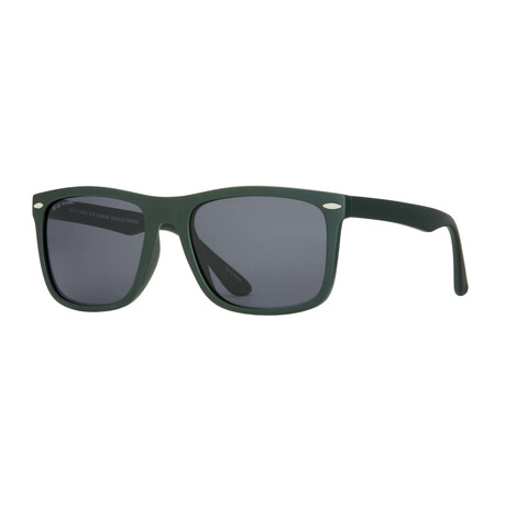 Men's Jaymes Polarized Sunglasses // Matte Green + Smoke