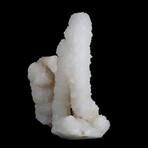 Leaning Twin Quartz Stalactites