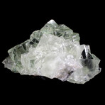 Cubic Flourite Crystal Cluster Formation // Clear Light Green // Large