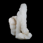 Leaning Twin Quartz Stalactites