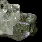 Cubic Flourite Crystal Cluster Formation // Clear Light Green // Large