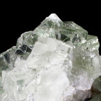 Cubic Flourite Crystal Cluster Formation // Clear Light Green // Large