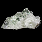 Cubic Flourite Crystal Cluster Formation // Clear Light Green // Large