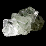 Cubic Flourite Crystal Cluster Formation // Clear Light Green // Large