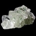 Cubic Flourite Crystal Cluster Formation // Clear Light Green // Large