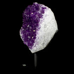 Amethyst with Calcite // Stand Mounted