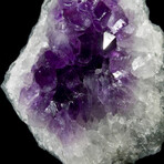 Deep Purple Petite Amethyst Agate // Stand Mounted