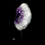 Deep Purple Petite Amethyst Agate // Stand Mounted