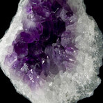 Deep Purple Petite Amethyst Agate // Stand Mounted