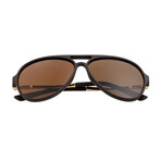 Spencer Sunglasses // Brown Frame + Brown Lens
