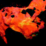 Multi-Crystal Franklinite + Willemite On Calcite Stone