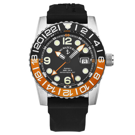 Zeno Airplane Diver GMT Automatic // 6349GMT-3-A15