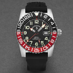 Zeno Airplane Diver GMT Automatic // 6349GMT-12-A1-7