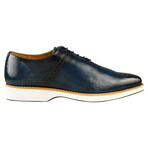 Winkler Eva // Leather Derbys // Navy (US: 7)