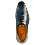 Winkler Eva // Leather Derbys // Navy (US: 7)