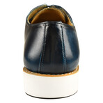 Winkler Eva // Leather Derbys // Navy (US: 7)