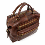 East of Eden // Full Grain Leather Bag // Brown