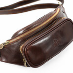 Independent People // Leather Belly Bag // Brown (Brown)