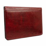Candide // Leather Documents Folder // Red