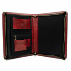 Candide // Leather Documents Folder // Red