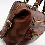 East of Eden // Full Grain Leather Bag // Brown