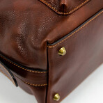 East of Eden // Full Grain Leather Bag // Brown