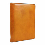 Candide // Leather Document Folder // Yellow