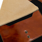 The Call Of The Wild // Leather Organizer // Cognac Brown