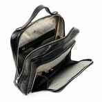 The Sun Also Rises // Leather Backpack // Black