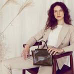 The God of Small Things // Leather Purse // Brown