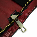 Candide // Leather Documents Folder // Red