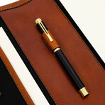 The Call Of The Wild // Leather Organizer // Cognac Brown