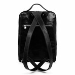 The Sun Also Rises // Leather Backpack // Black