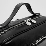 The Sun Also Rises // Leather Backpack // Black