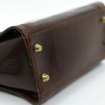 The God of Small Things // Leather Purse // Brown