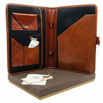 The Call Of The Wild // Leather Organizer // Cognac Brown